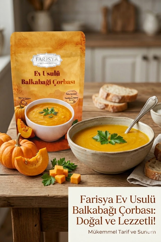 Ev Usulü Balkabağı Çorbası – Doğal ve Pratik Tarif