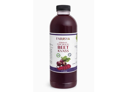 Farisya Fermente  Doğal Pancar Suyu (Beet Kvass) 1 Litre Pet Şişe