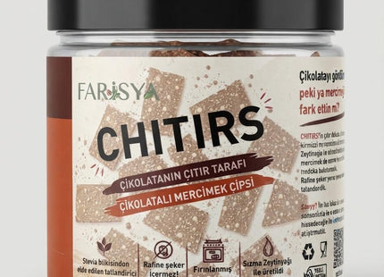 CHITIRS | Çikolatalı Mercimek Cipsi Fırınlanmış Çıtır Atıştırmalık