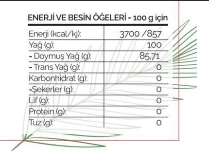Hindistan Cevizi Yağı