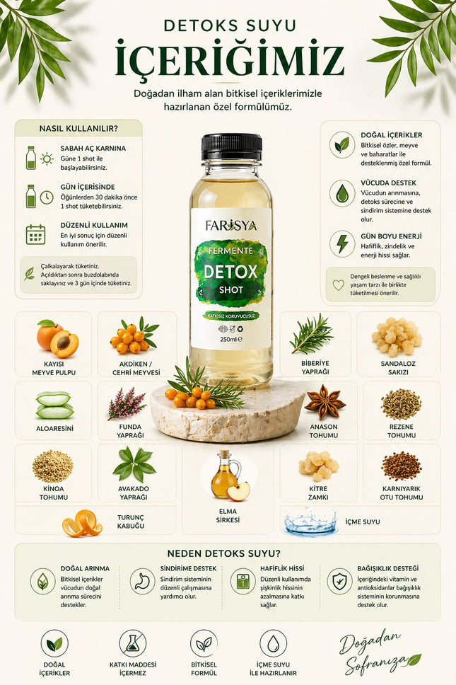 Fermente Detox Suyu